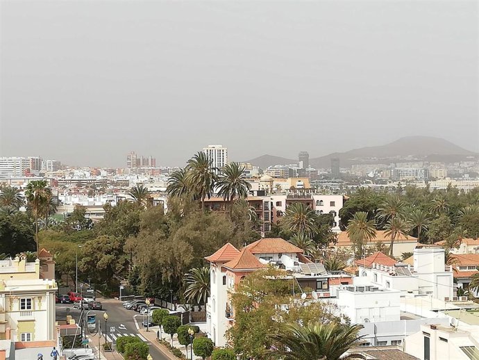 Episodio de calima en Canarias