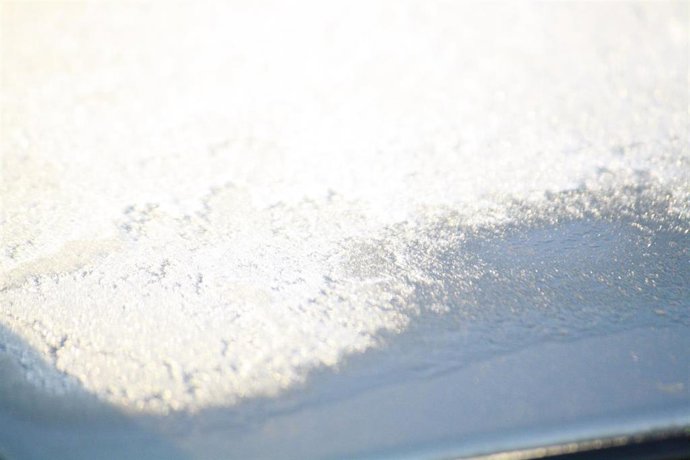 Archivo - Escarcha, Helada, hielo, frio, temperaturas, temporal, nieve