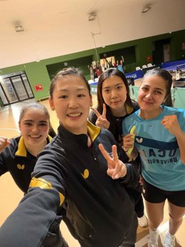 El UCAM Cartagena conquista su cuarta Liga Iberdrola de tenis de mesa consecutiva