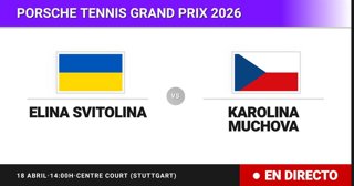 Elina Svitolina - Karolina Muchova: resumen y estadísticas del partido de Semifinal de Porsche Tennis Grand Prix