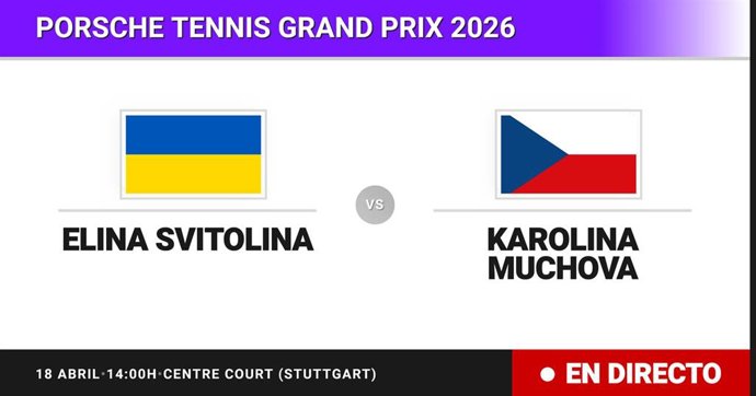 Elina Svitolina - Karolina Muchova: resumen y estadísticas del partido de Semifinal de Porsche Tennis Grand Prix