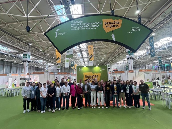 El V Salón Degusta de Jaén acoge un encuentro con más de medio centenar de empresas agroalimentarias.