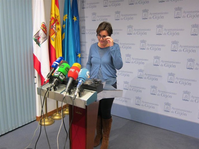 Archivo - La alcaldesa de Gijón, Carmen Moriyón.