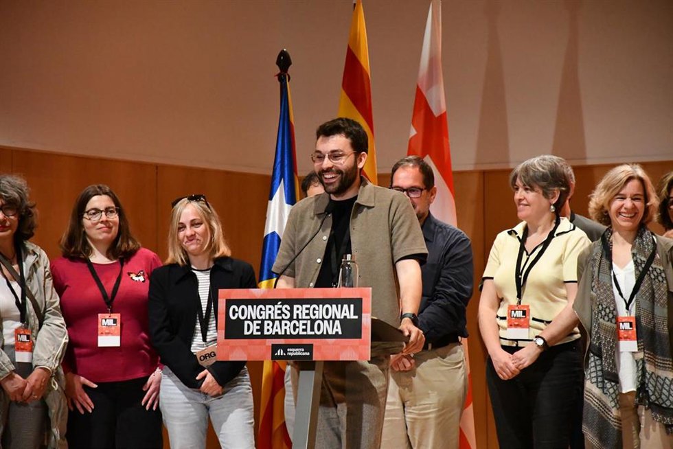 El nuevo presidente de la Federación de ERC en Barcelona, Ricard Farin