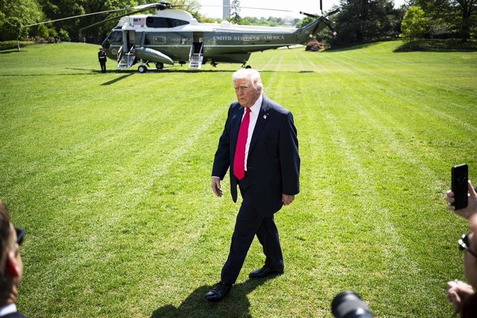 El presidente de EEUU, Donald Trump
