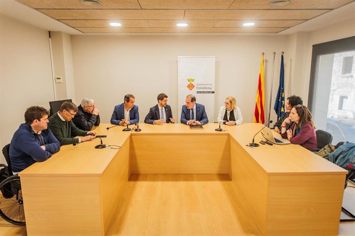 Presentación del proyecto Patrimoni Obert con el conseller de Justicia y Calidad Democrática de la Generalitat, Ramon Espadaler