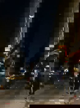 Puente de Vallecas en pleno apagón