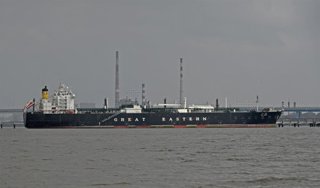 Imagen de archivo de un petrolero en Maharastra (India)