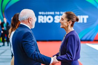 Archivo - Lula da Silva y Sheinbaum Pardo en Río de Janeiro.