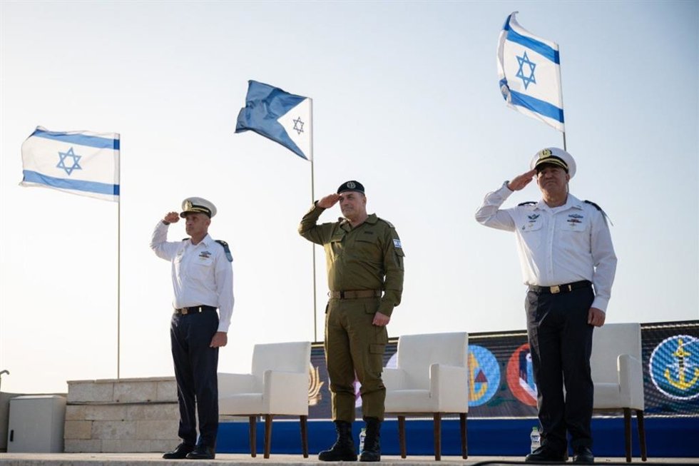 Altos mandos de las Fuerzas Armadas de Israel (archivo)