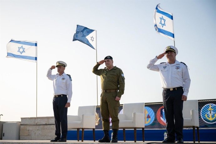 Altos comandantes das Forças Armadas de Israel (arquivo)