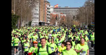 Cortes de tráfico hoy y una veintena de líneas de EMT afectadas por la carrera 'Madrid en marcha contra el cáncer'
