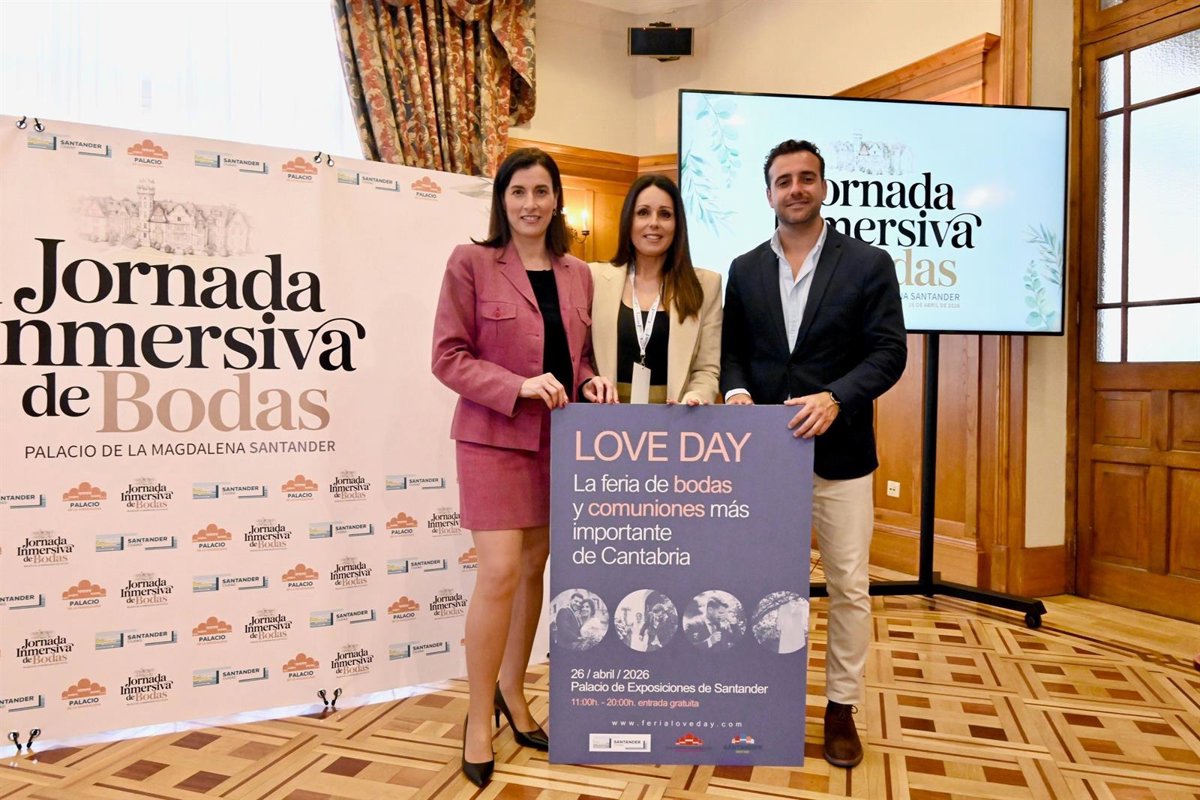 La IX Feria de Bodas de Santander  Love Day  será el día 26 y asistirán más de 30 empresas