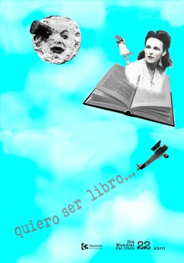 Celebración del Día Mundial del Libro con la actividad 'Quiero ser libro'.