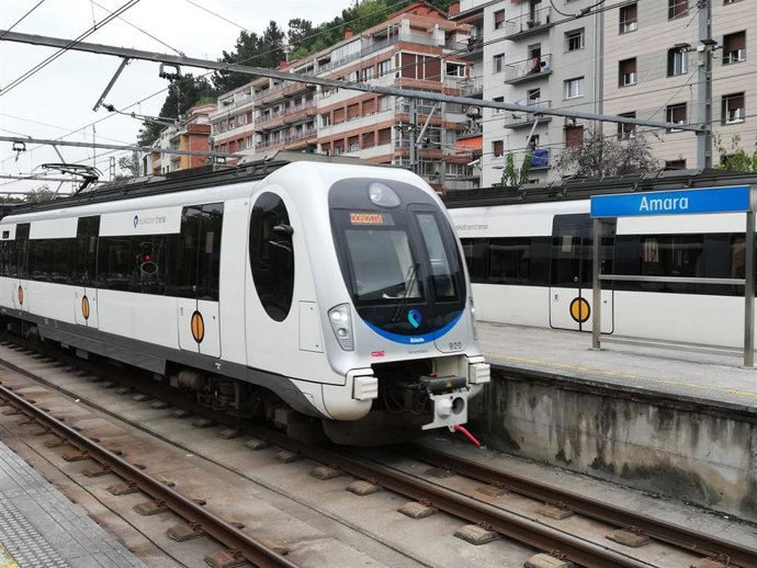Euskotren ofrece este sábado un servicio especial de trenes para el partido entre Real Sociedad y Alavés