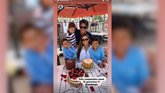 Vídeo: Ana Boyer celebra su 37 cumpleaños días antes de dar a luz a su hija