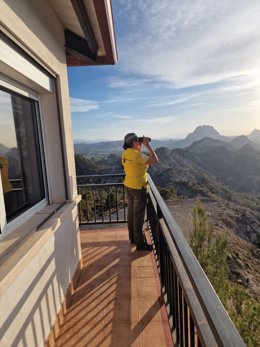 FotPunto de vigilancia fijo situado en Cieza.
