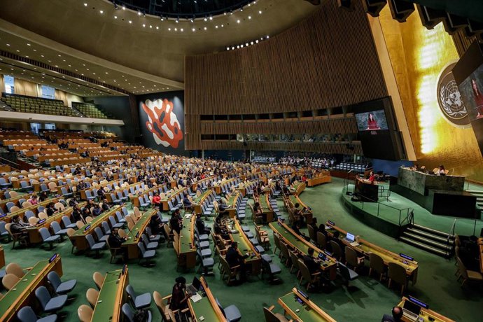 Archivo - Asamblea General de la ONU