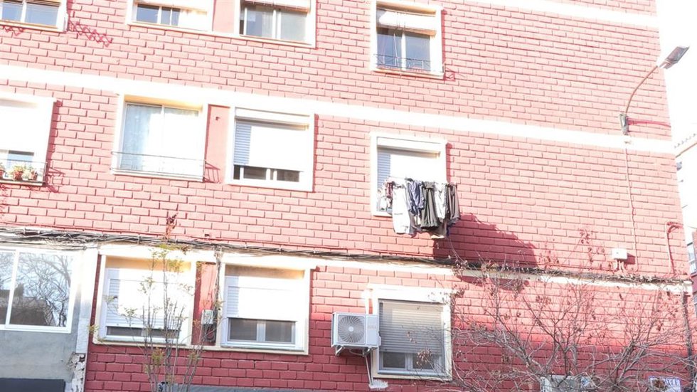 Fachada de pisos.