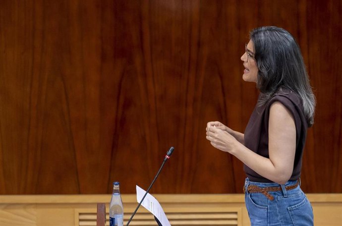 La portavoz de Más Madrid en la Asamblea, Manuela Bergerot.