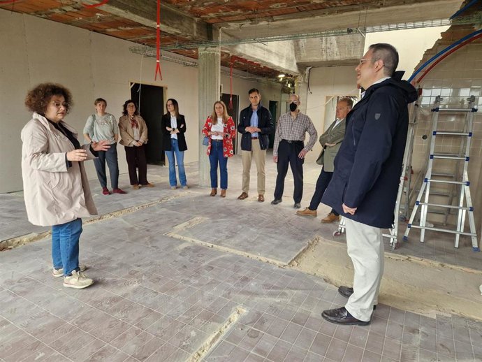 Visita de la consejera de Derechos Sociales y Bienestar, Marta del Arco, a la residencia Santa Teresa de Oviedo.