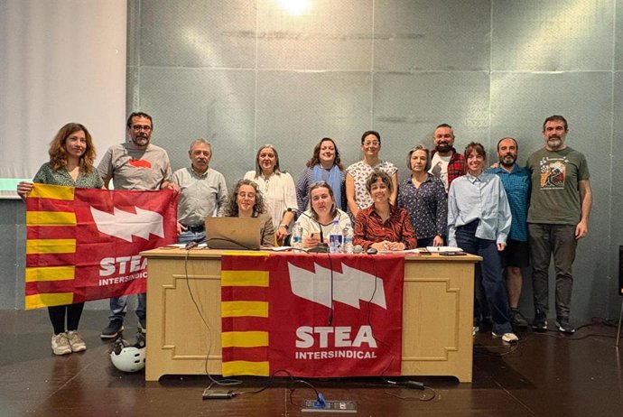Integrantes del nuevo secretariado de STEA