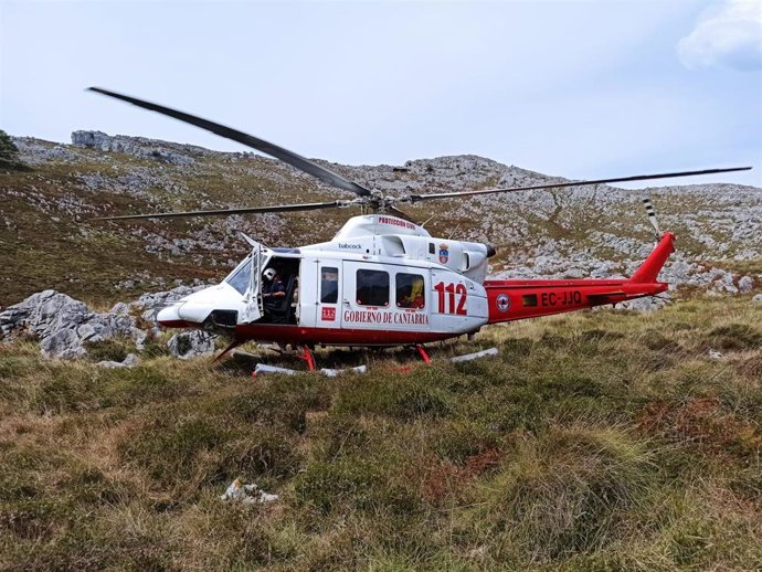 Archivo - Imagen del helicóptero. Archivo