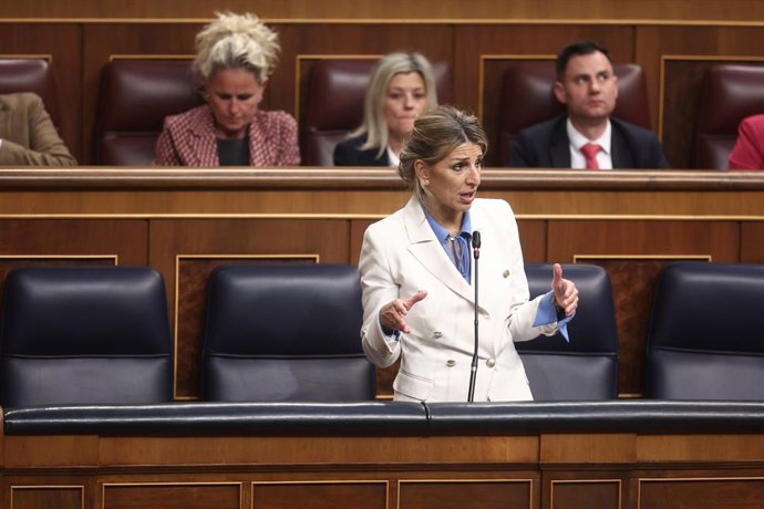 La vice-presidenta segona i ministra de Treball i Economia Social, Yolanda Díaz