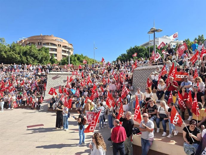 Concentración del sector del manipulado hortofrutícola en Almería.
