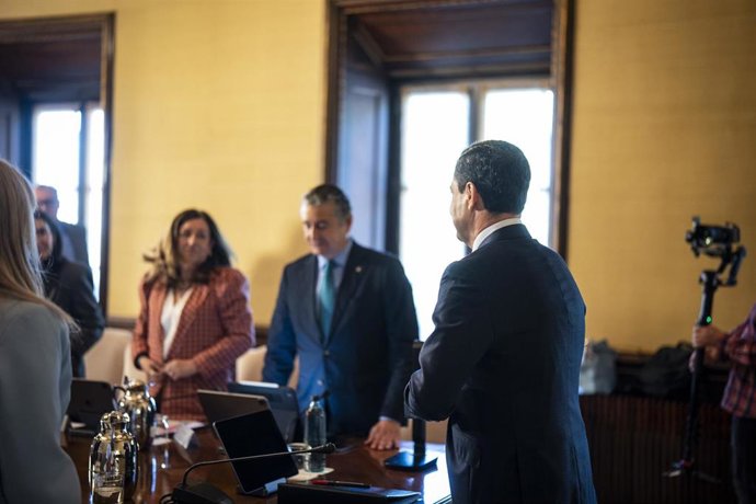 Reunión del Consejo de Gobierno andaluz presidido por Juanma Moreno. (Foto de archivo).