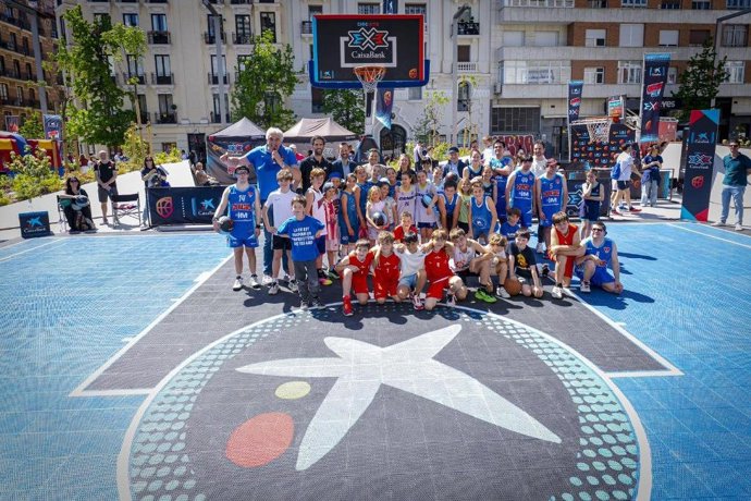 Madrid abre la nueva temporada del 'Circuito 3x3 CaixaBank' con más de 20.000 asistentes