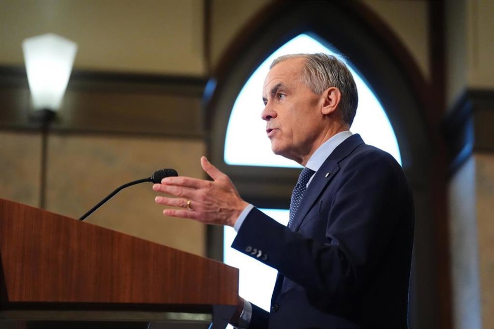 El primer ministro de Canadá, Mark Carney