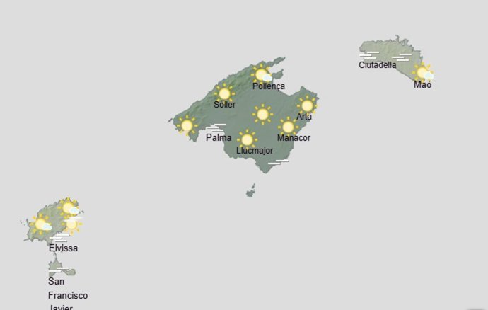 El tiempo hoy, lunes 20 de abril, en Baleares.