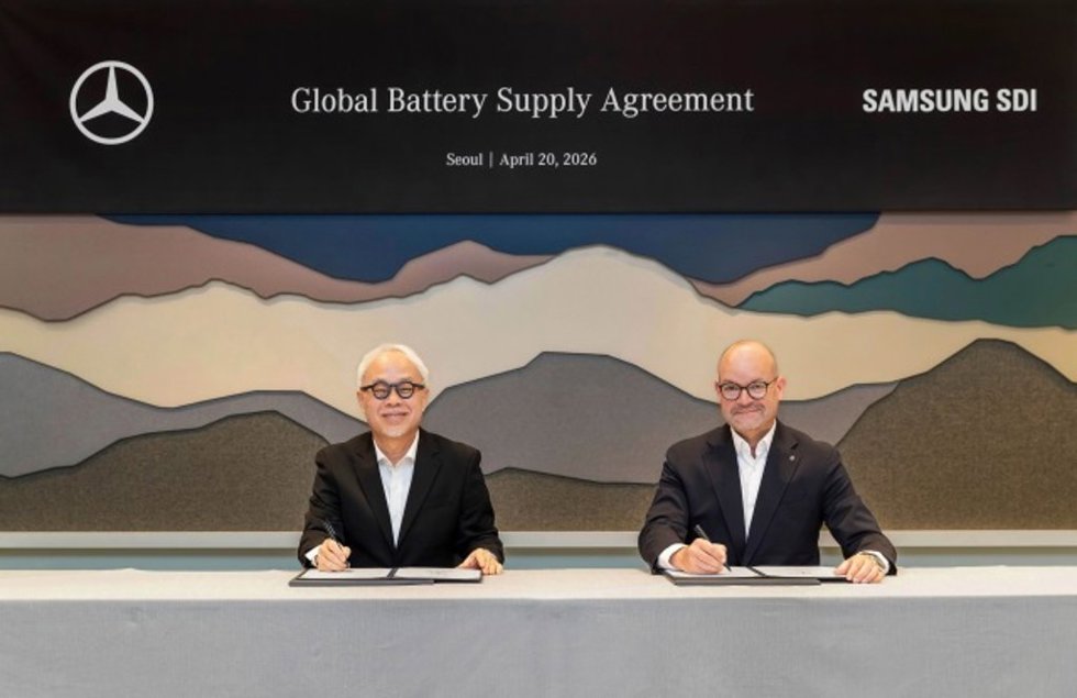 Samsung SDI y Mercedes Benz