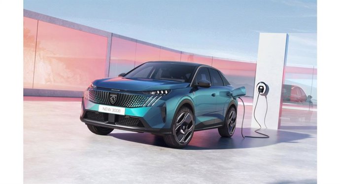 Un modelo Peugeot híbrido enchufable