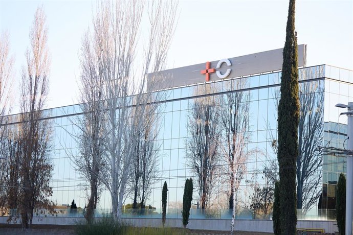 Archivo - Fachada de la sede de MasOrange, en Pozuelo de Alarcón, Madrid (España)