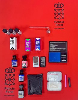 Detalle de las sustancias intervenidas.