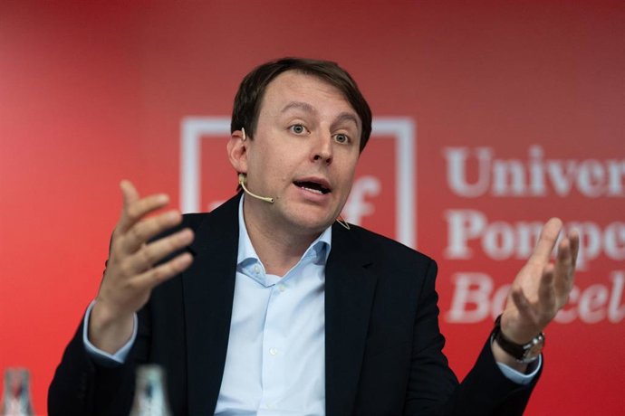 Archivo - El vicepresidente del Parlamento Europeo y eurodiputado del PSC, Javi López