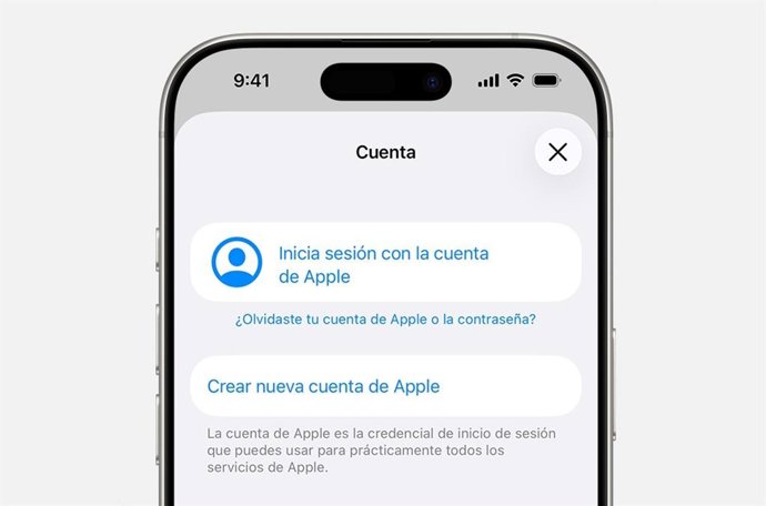 Recurso da conta da Apple