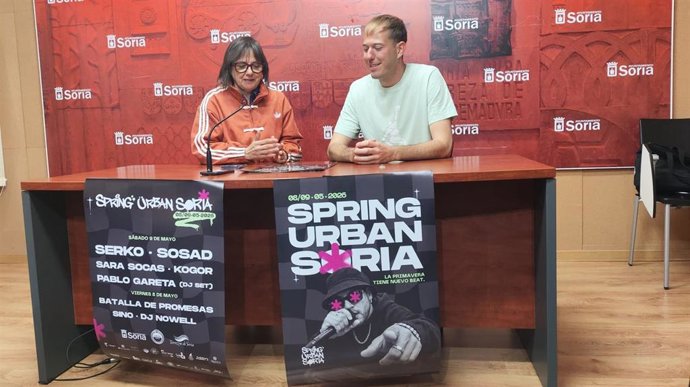 Gloria Gonzalo y Eduardo Verde presentan el Spring Urban Soria.