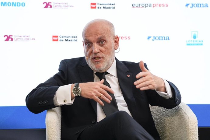 Archivo - El presidente de LaLiga, Javier Tebas. 