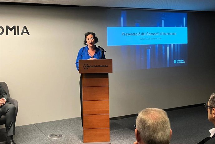 La consellera d'Economia i Finances de la Generalitat, Alícia Romero