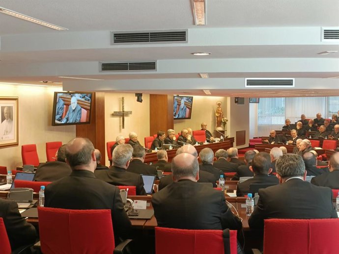 Los obispos españoles en la 129 Asamblea Plenaria.