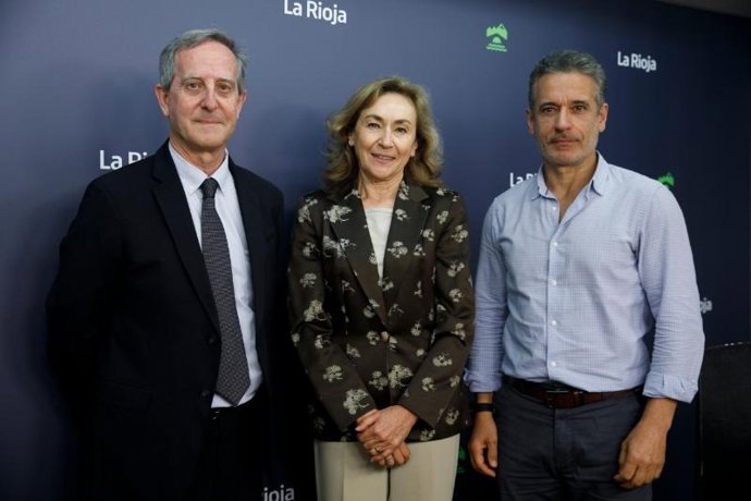 Piserra, Martín y Cabello, en la comparecencia de prensa