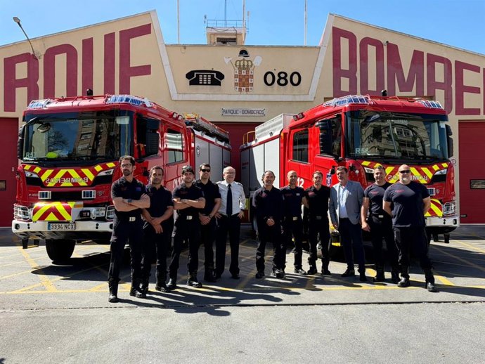 Los dos vehículos presentados este lunes
