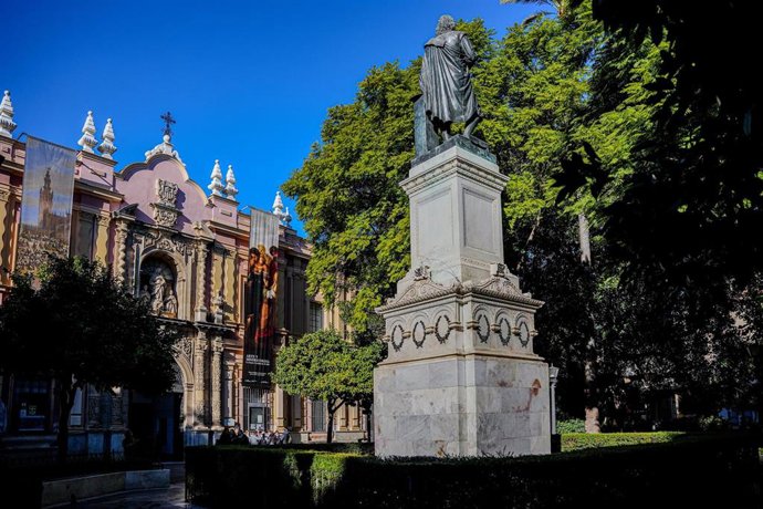 Archivo - Fachada del Museo de Bellas Artes de Sevilla.