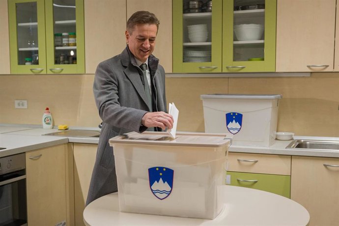 El primer ministro interino de Eslovenia, Robert Golob