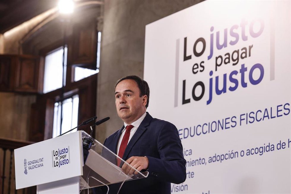 El 'president' de la Generalitat Valenciana, Juanfran Pérez Llorca, en una imagen de archivo
