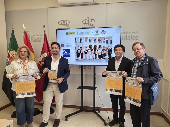 Presentación del ciclo de conciertos solidarios 'Toca la banda'.