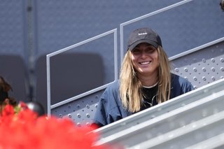 Archivo - Paula Badosa of Spain is seen during the match between Stefanos Tsitsipas of Greece and Lorenzo Musetti of Italy during the Mutua Madrid Open 2025, ATP Masters 1000 and WTA 1000 tennis tournament, celebrated at Caja Magica on April 29, 2025 in M